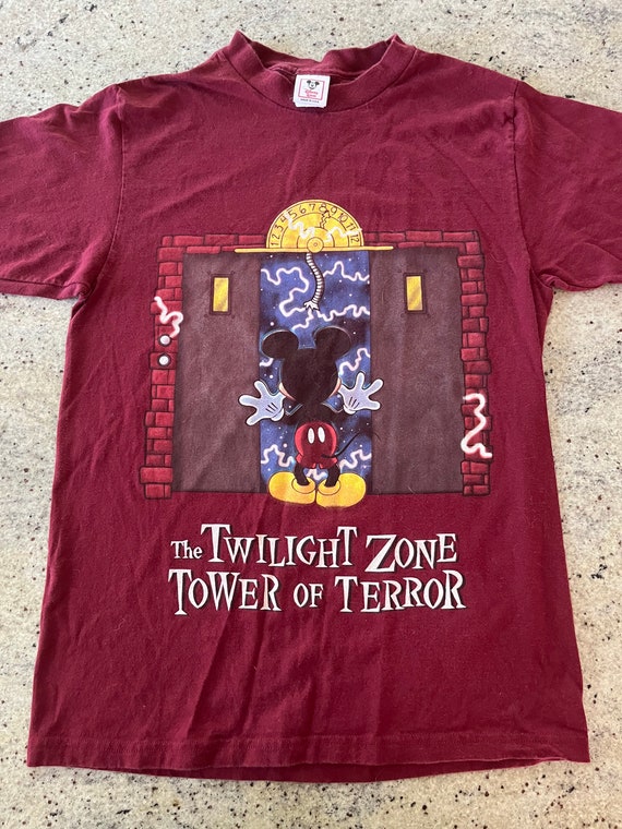 Vintage 90s Twilight Zone Tower of Terrors Disney World Hollywood 