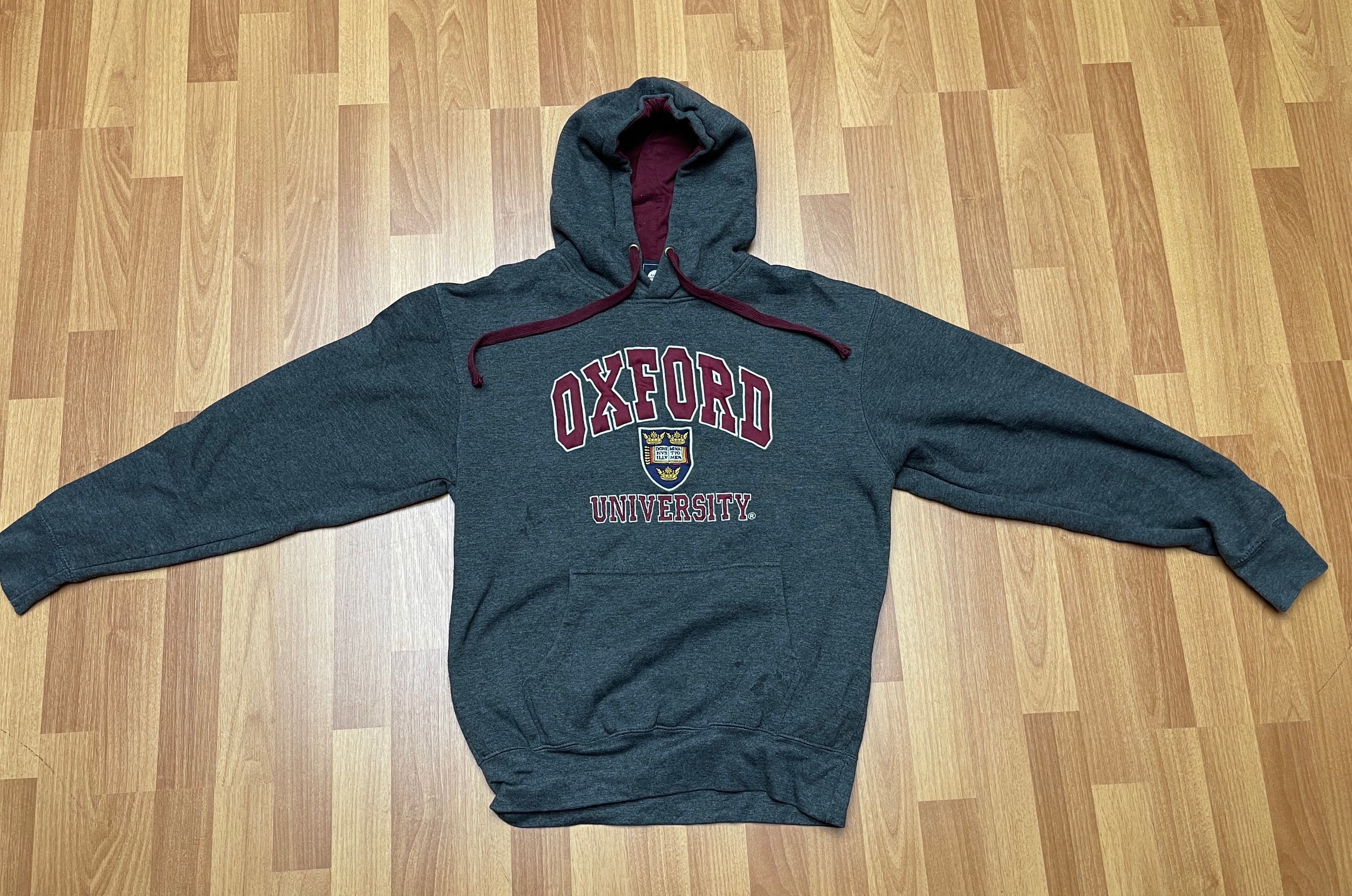 Oxford university sales hoodie grey