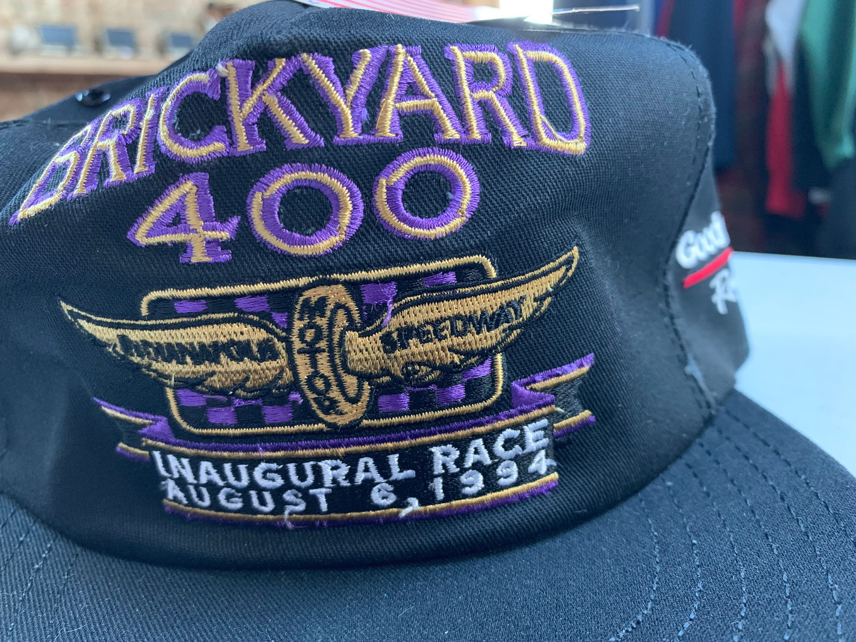 帽子 1995 NASCAR BRICKYARD 400 SNAPBACK CAP Brickyard 400 Nascar Snap Back Trucker Hat Cap Indianapolis