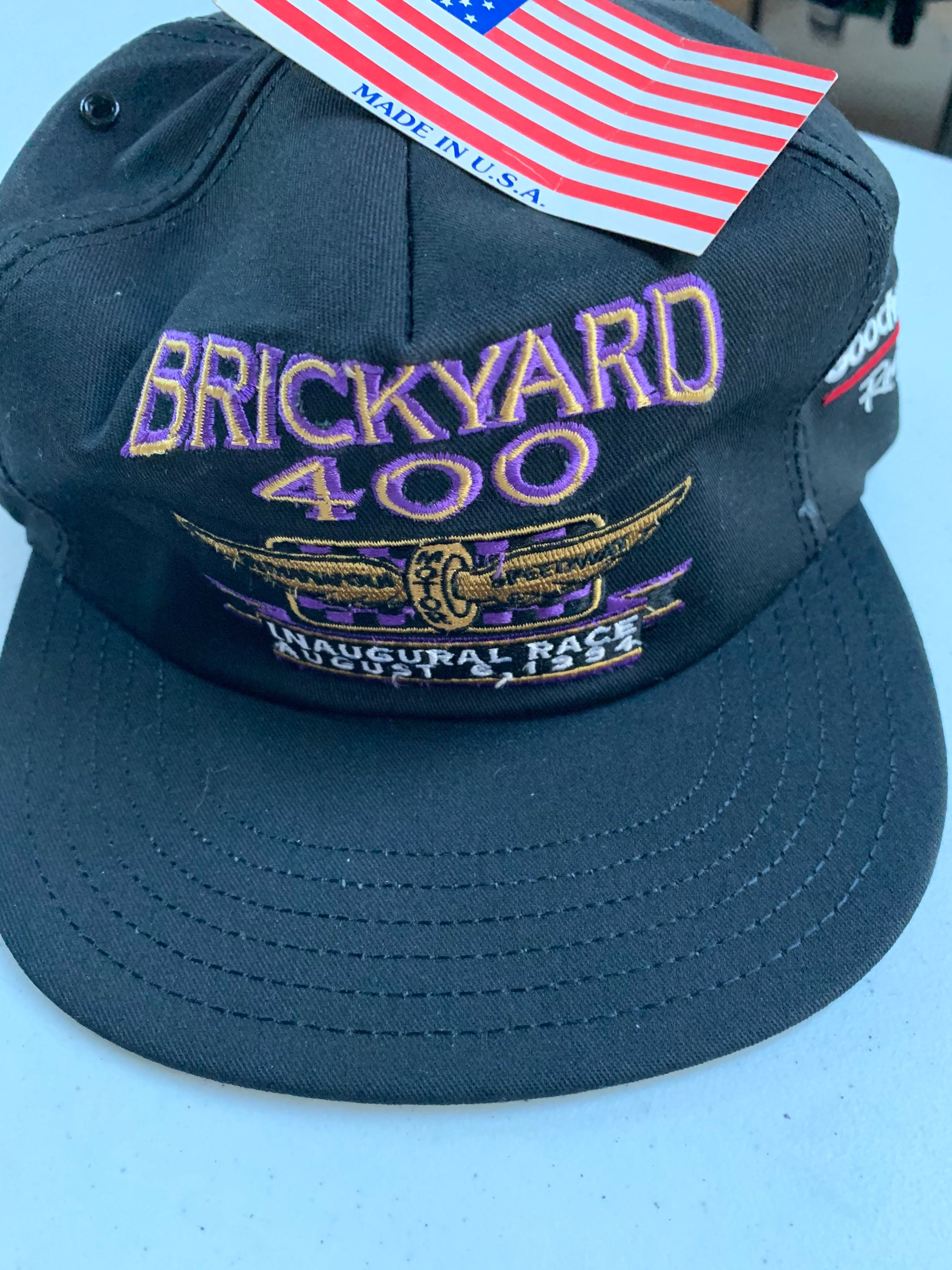 帽子 1995 NASCAR BRICKYARD 400 SNAPBACK CAP Brickyard 400 Nascar Snap Back Trucker Hat Cap Indianapolis