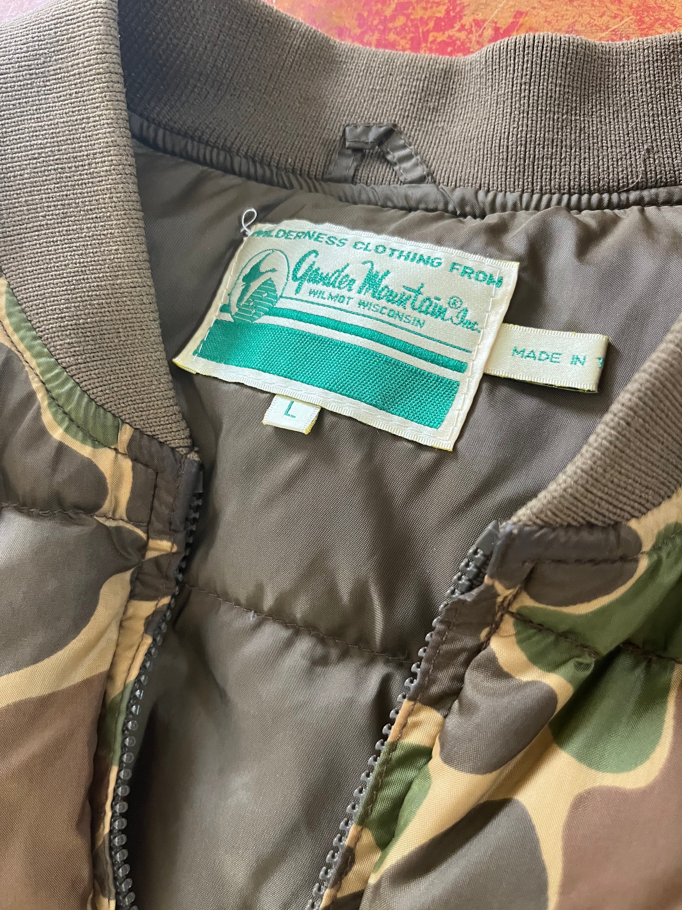 Vintage Gander Mountain Coat Pants Hunter Suit Down Filled Vintage Gander Mountain Coat Pants Hunter Suit Down Filled