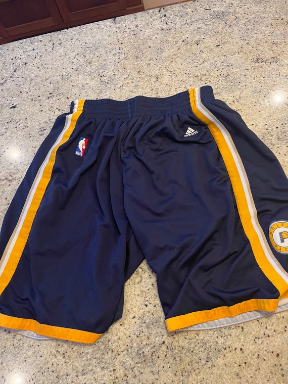 Vintage Indiana Pacers Athletic Shorts Official NB