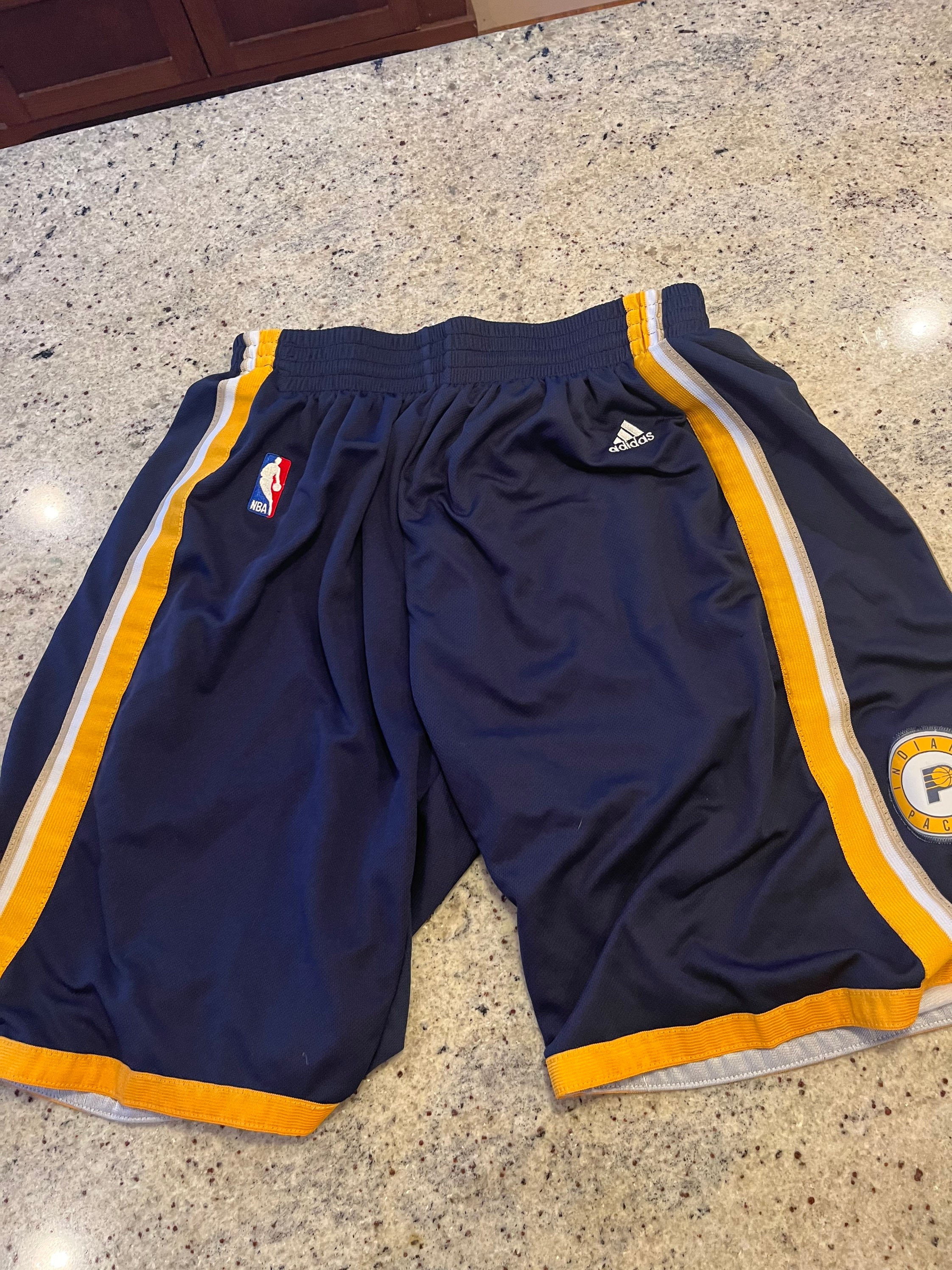 Adidas NBA Shorts Y2K Golden State Warriors Basketball 