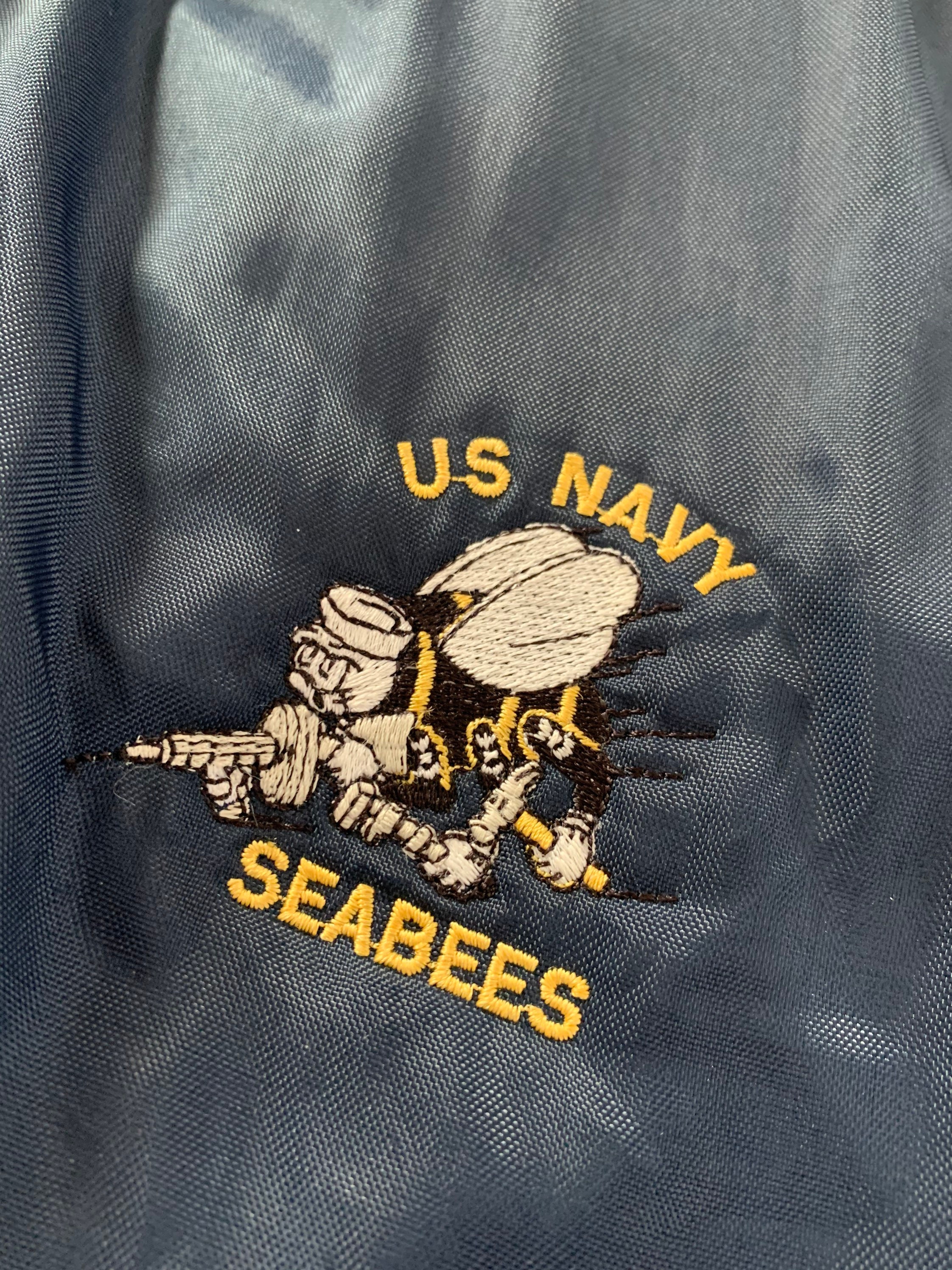 70s U.S. NAVY SEABEES ミリタリージャケット Vintage US Navy Seabee Field Jacket | eBay