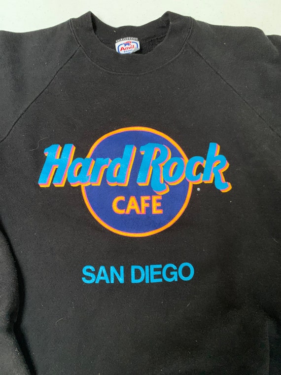 Vintage 90s Hard Rock Cafe San Diego Crewneck Swe… - image 9