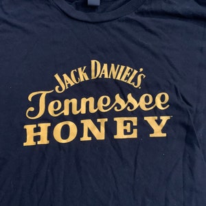 Jack Daniels Whiskey Tennessee Honey T Shirt Size XL