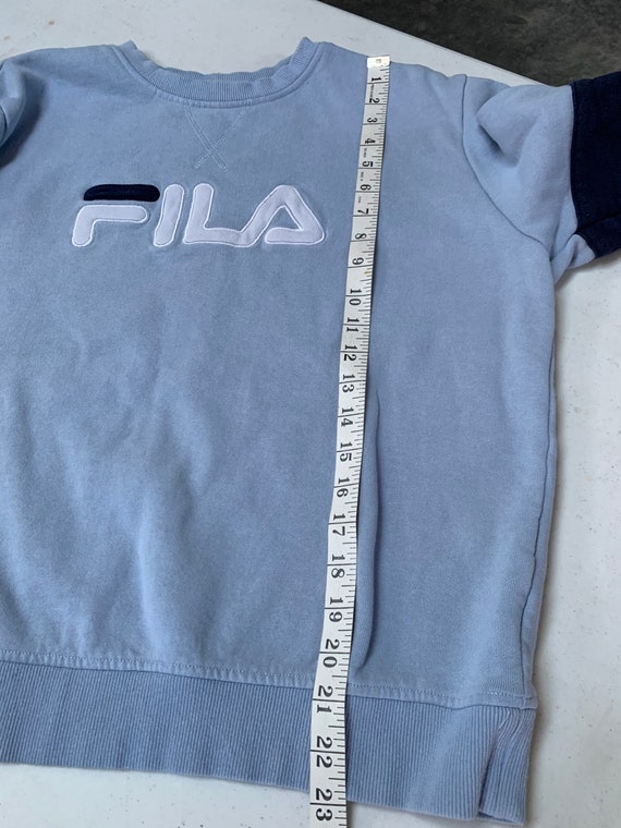 Vintage FILA Brand Crewneck Sweatshirt Size XL Na… - image 6