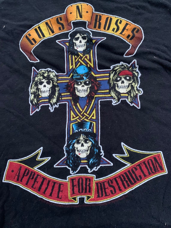 Guns And Roses Appetite for Destruction T-shirt si