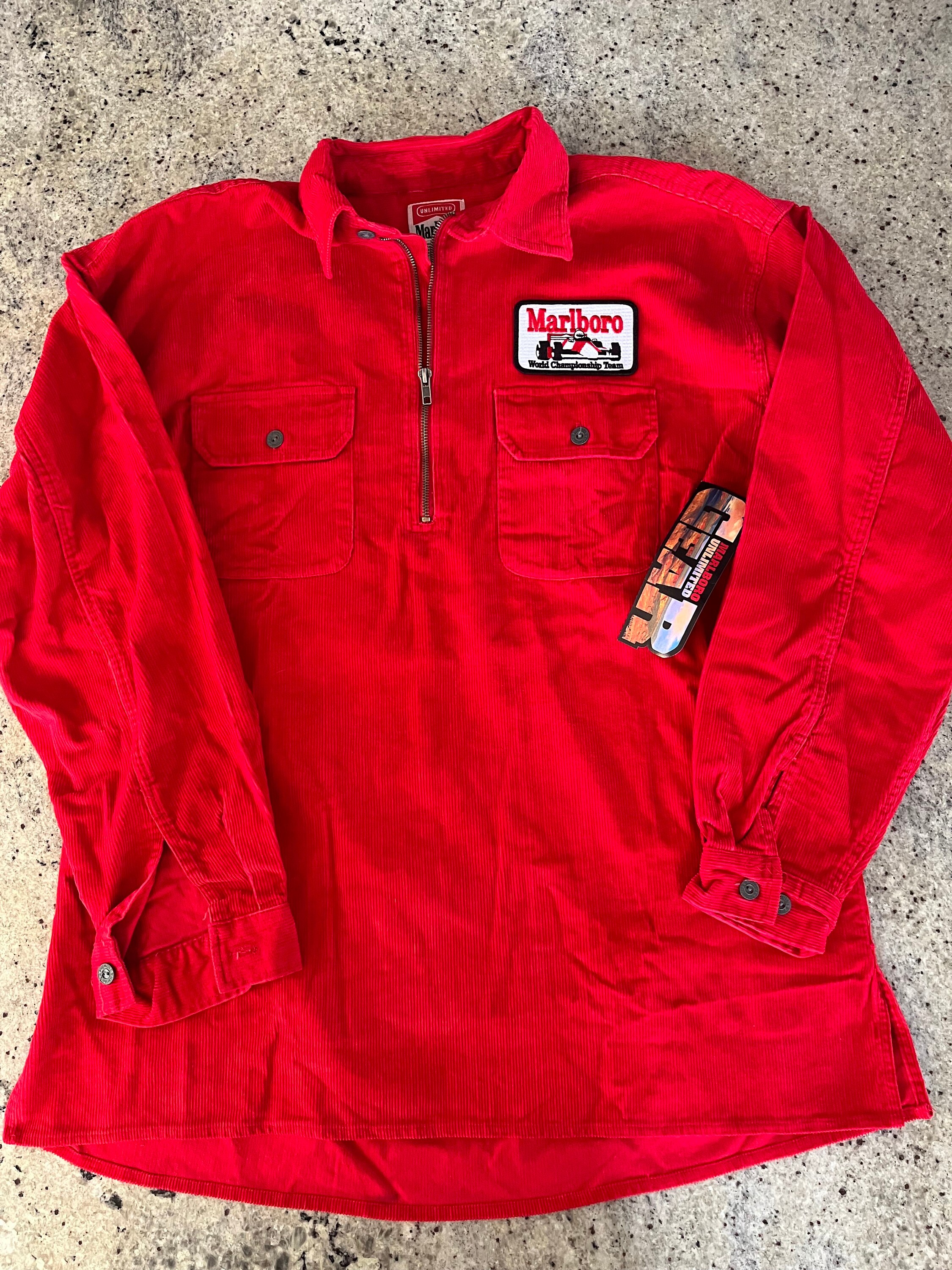 トップス 90s 00s normcore velour jersey jacket Vintage 90s Windbreaker Jacket Mens Medium 1/4 Zip Pullover