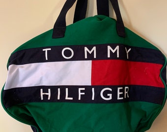 Tommy hilfiger bag green Clearance
