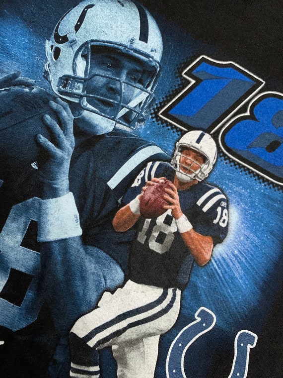Vintage Logo Athletic Indianapolis Colts Peyton Manning NFL Jersey Youth M