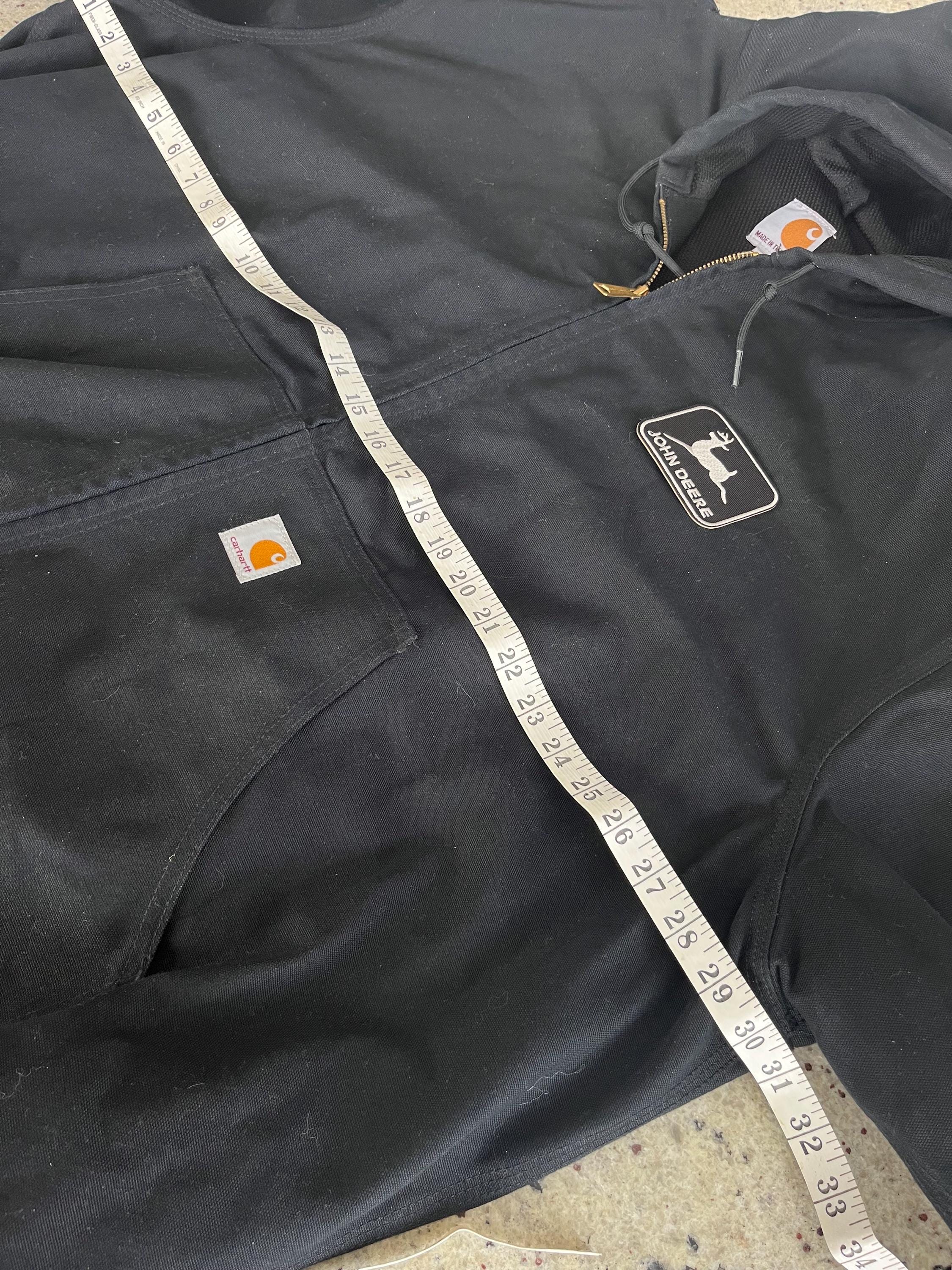 Vintage John Deere Carhartt Jacket Coat Size 2XL Quality Made in 