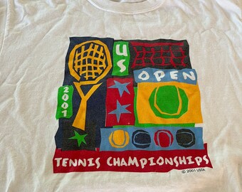 ウェア 1996 US OPEN tennis T shirt size L Vintage 1996 U.S. Open Tennis USTA T-Shirt Sz XL – 812 Vintage