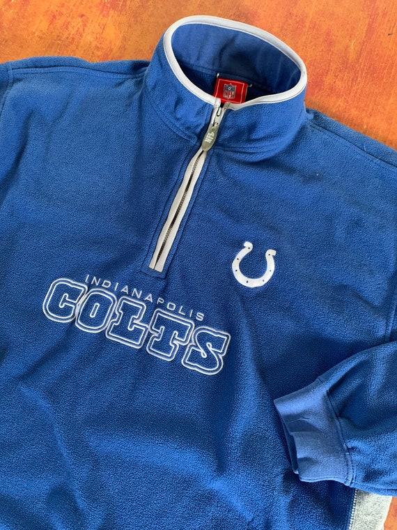 Colts quarter zip sweatshirt cheap
