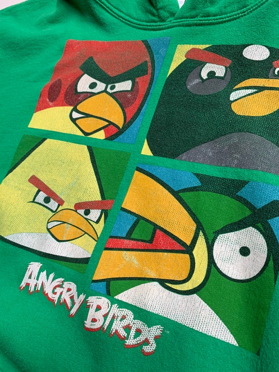 Angry Birds Hoodie Sweatshirt Size 