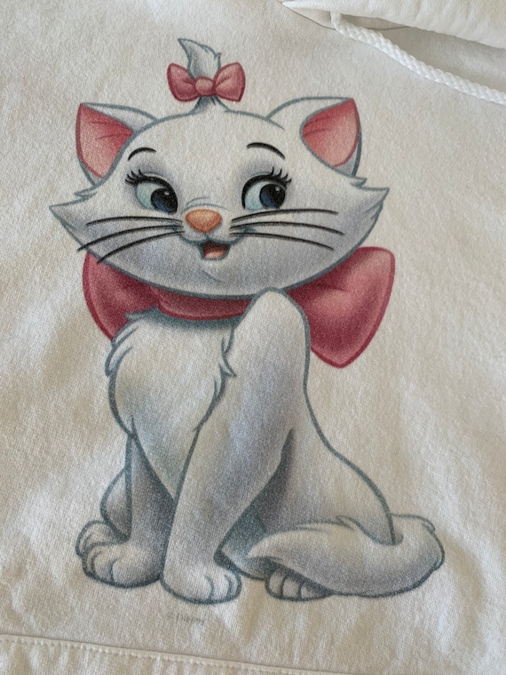 Vintage The Aristocats Película Marie the Kitten Cat Sudadera con capucha  Sudadera Tamaño mediano Hermoso -  México