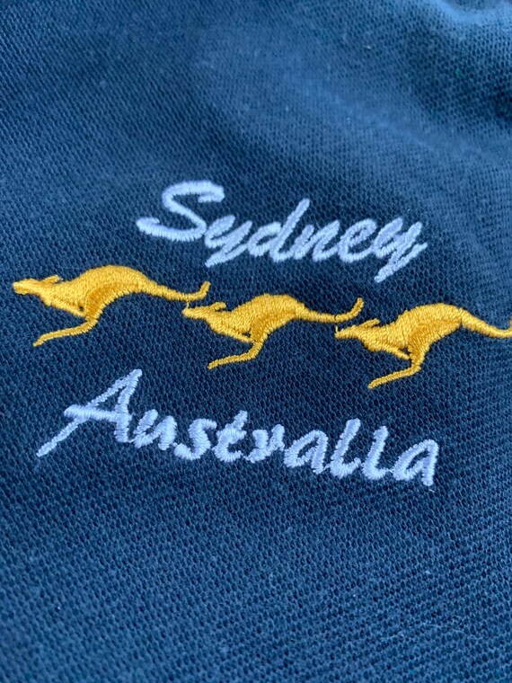 Sydney Australia Polo Shirt Size Large Quality Embroidered Kangaroos Logo -  Etsy