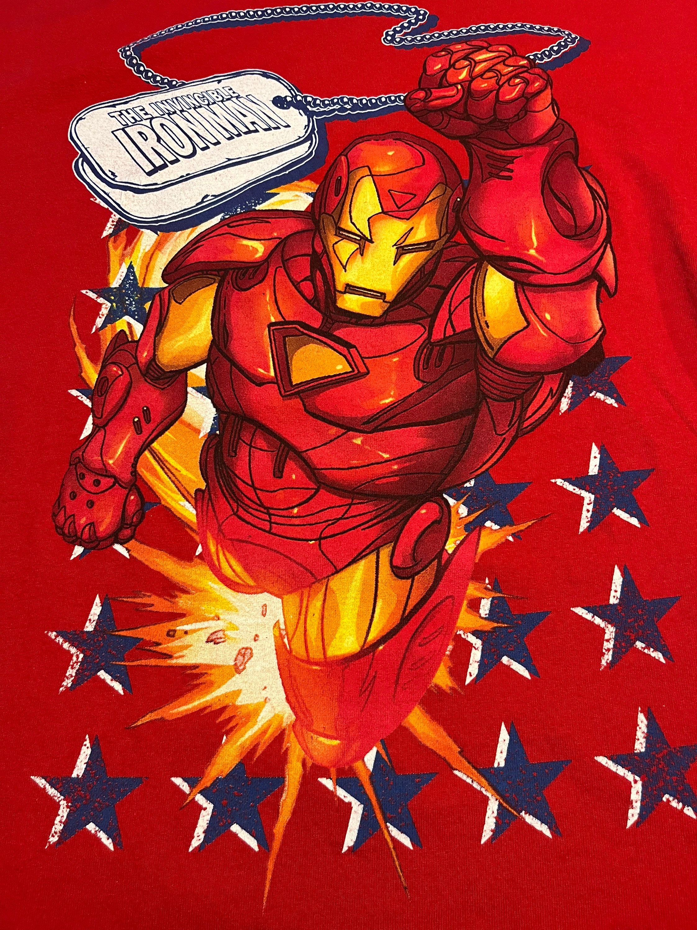 Marvel Iron Man T Shirt Size Large the Invincible Iron Man Awesome