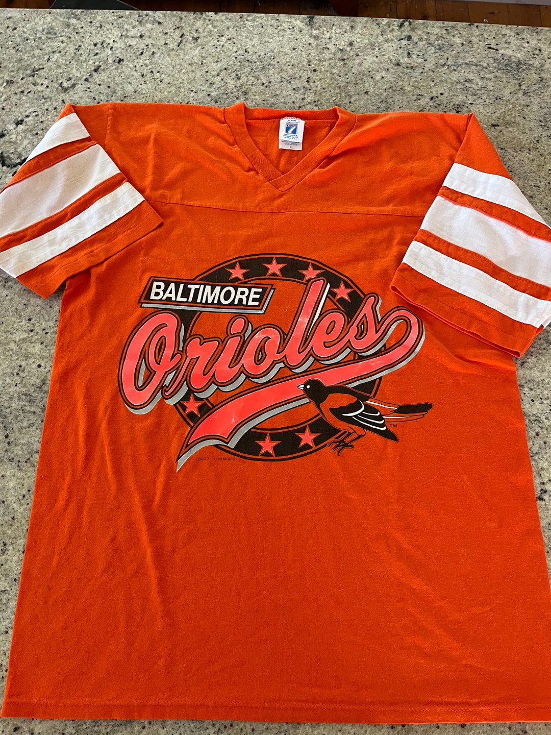 Vintage Baltimore Orioles Jersey Type T Shirt Size Large Etsy