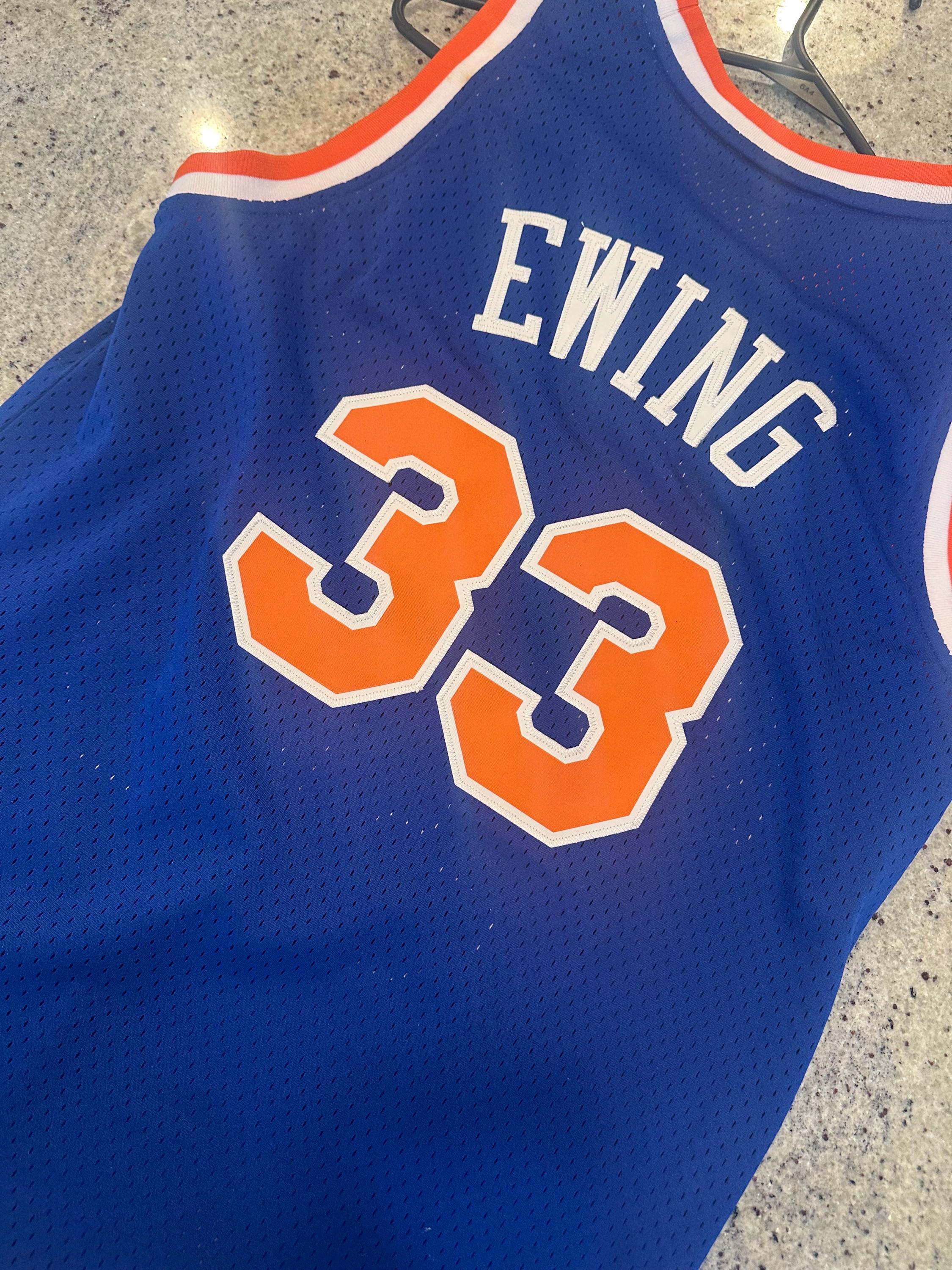 Vintage New York Knicks Patrick Ewing #33 Adidas Jersey Mens Size