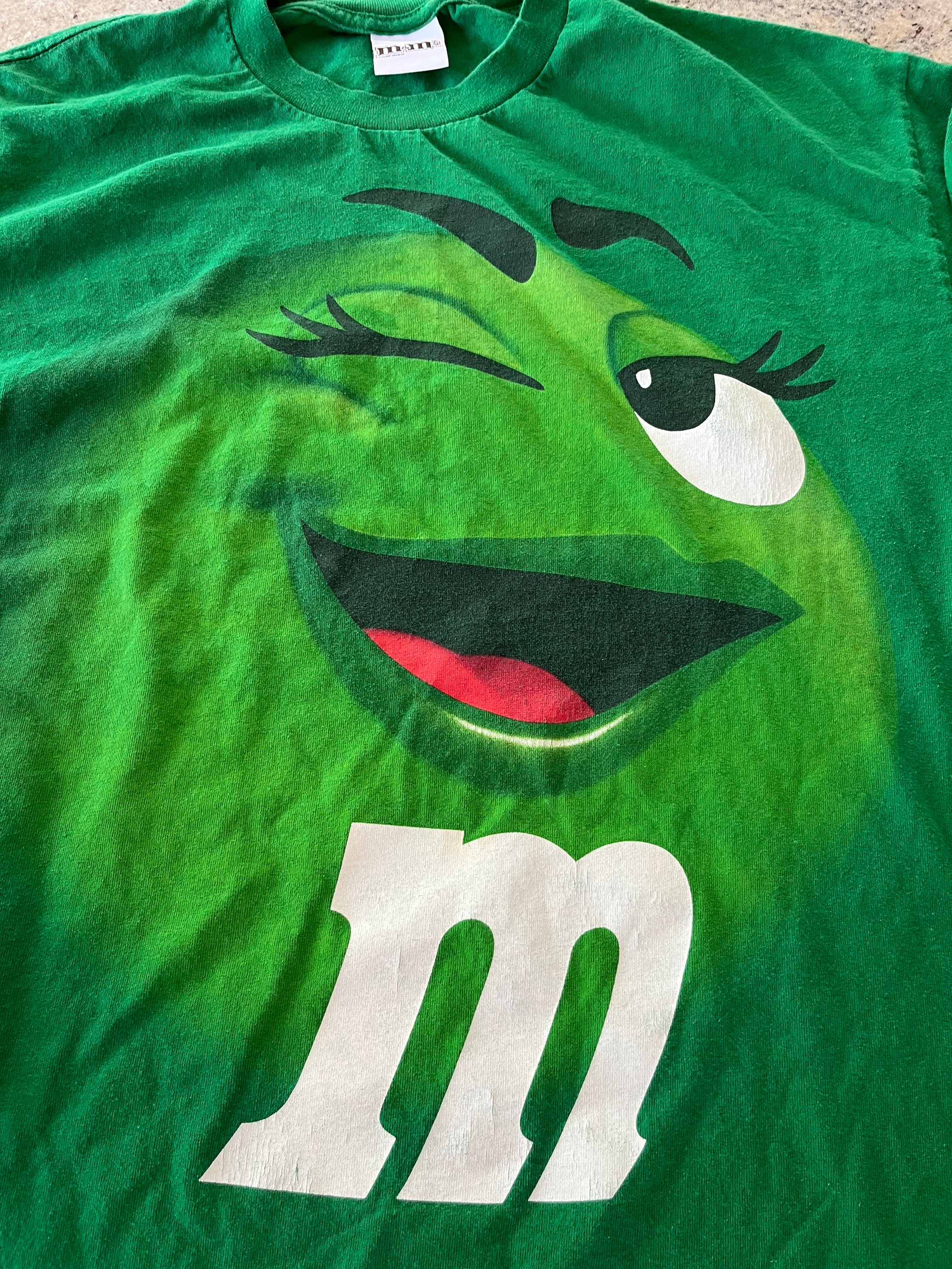 Green M & Ms Long Sleeve T Shirt Size XL Wink Wink Nice Quality - Etsy