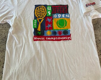 ウェア 1996 US OPEN tennis T shirt size L ウェア 1996 US OPEN tennis T shirt size L 1996 US Open