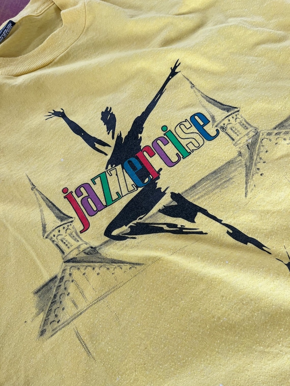 Vintage 80s Jazzercise Churchill Downs Louisville Kentucky T Shirt