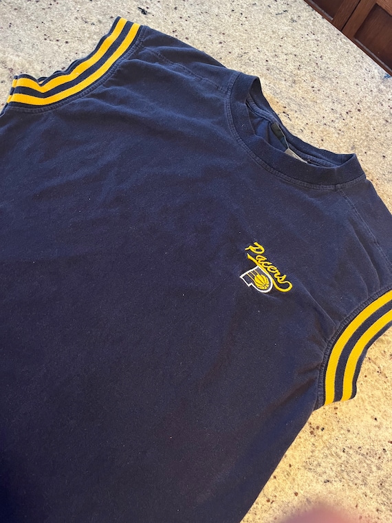 Vintage Indiana Pacers Sleeveless Muscle Shirt Si… - image 1