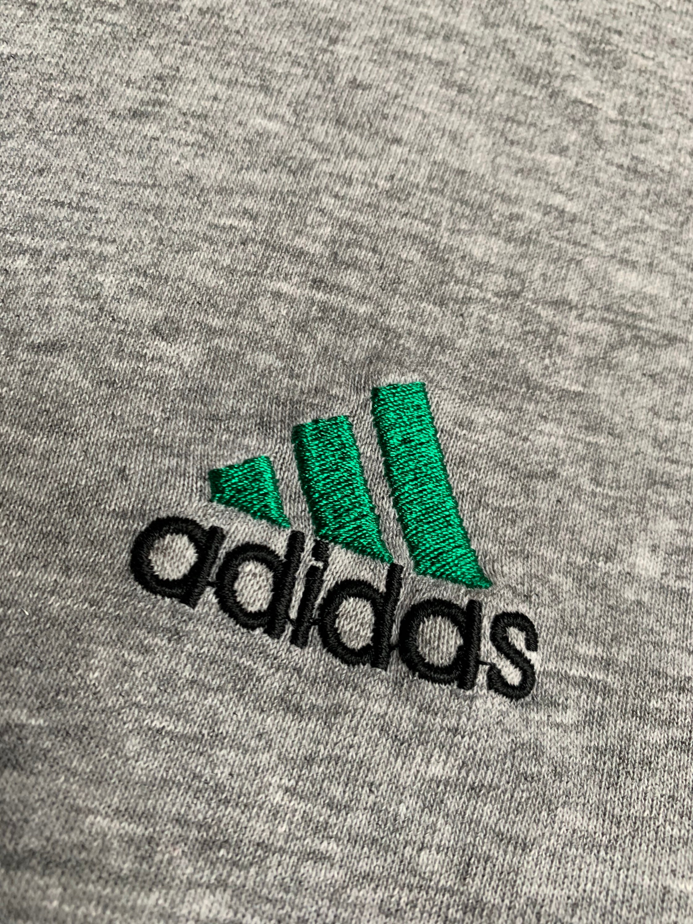 Vintage 70s 80s Adidas Trefoil Made in USA T Shirt Size Large