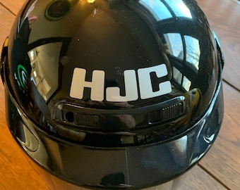 HJC Motorcycle Black Helmet With Shield Dirtbike Motocross Snowmobile  Size XXL 2XL