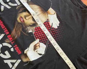 Lady Gaga Monster Ball Concert Tour T Shirt Fits Size Medium