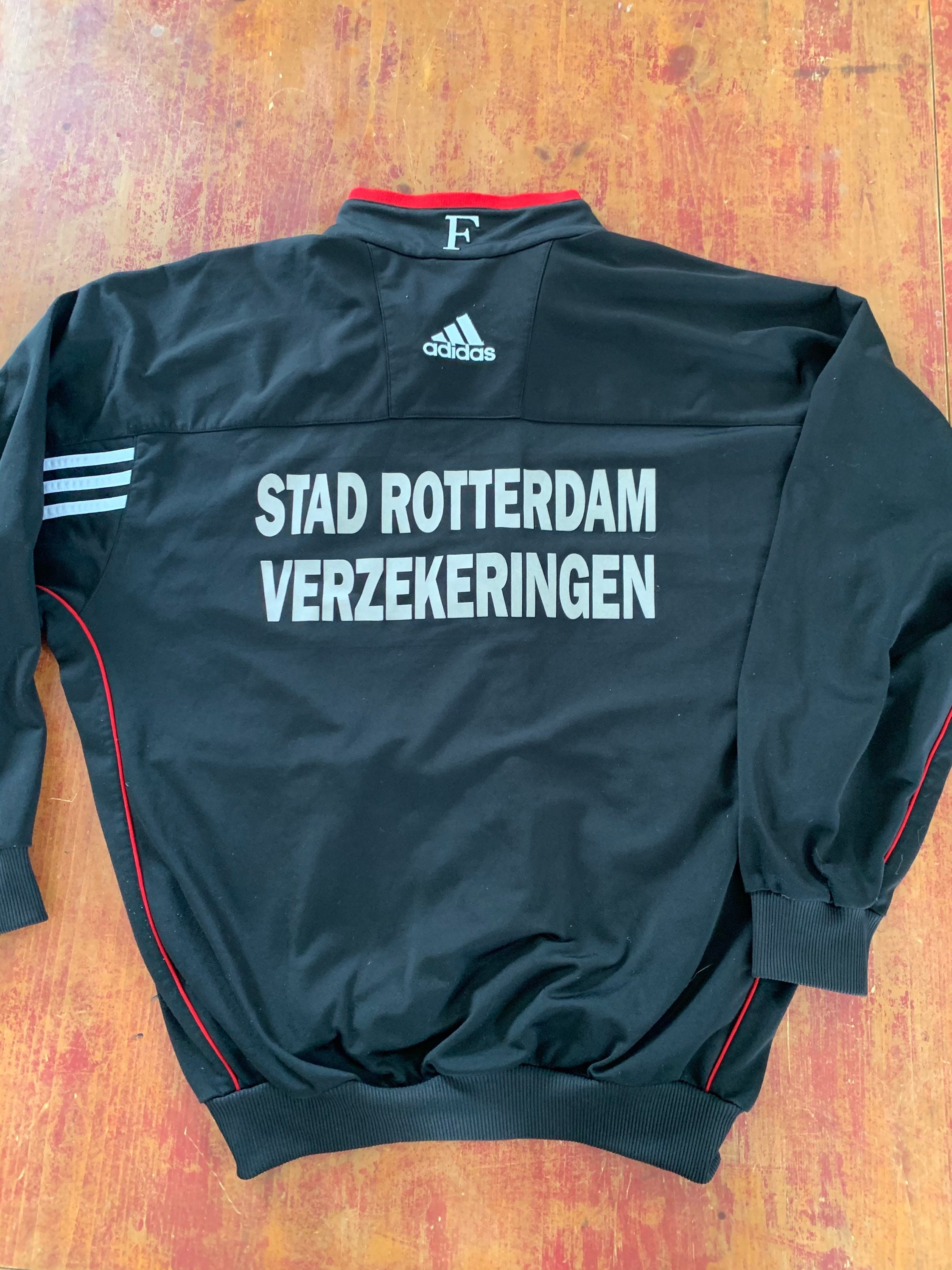 Vintage Adidas Stad Feyenoord Rotterdam Verzekeringen Soccer
