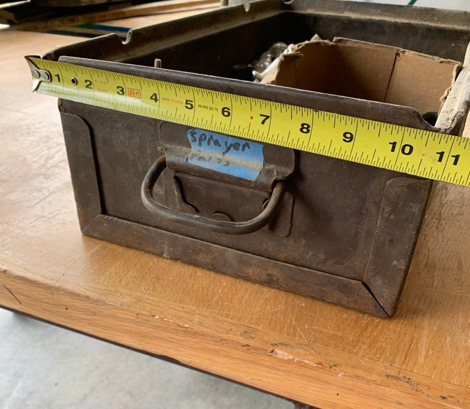 Vintage Steel Industrial Bins Lot of 3 Double Sided Handles Etsy