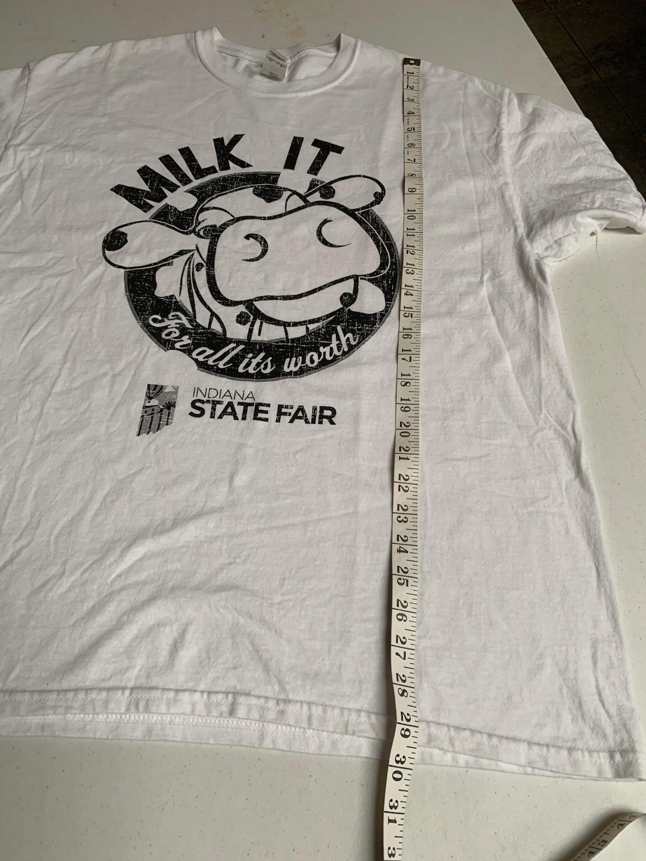 Vintage Milk It for All Its Worth T Shirt Indiana State Fair Etsy UK