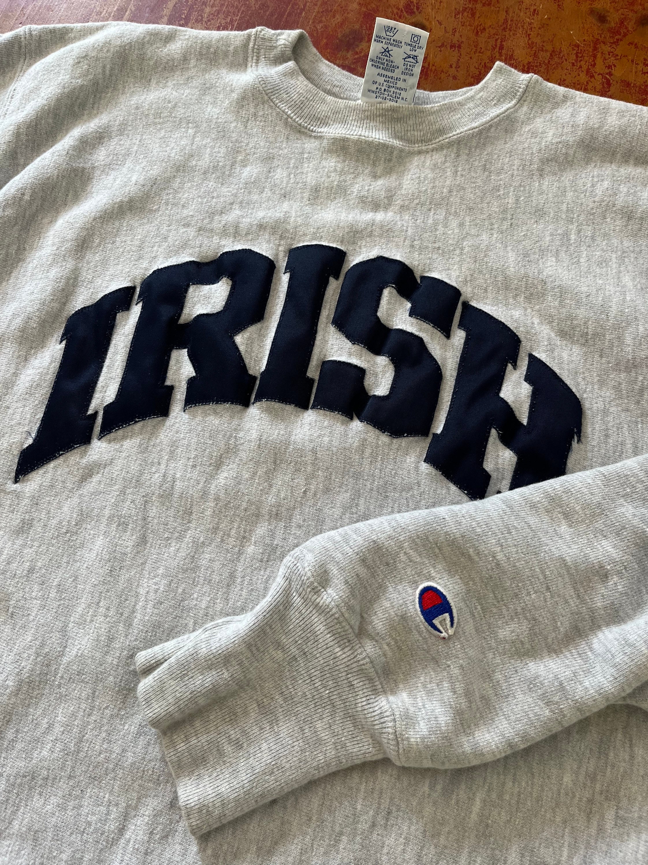 Notre dame champion deals reverse weave sweatshirt