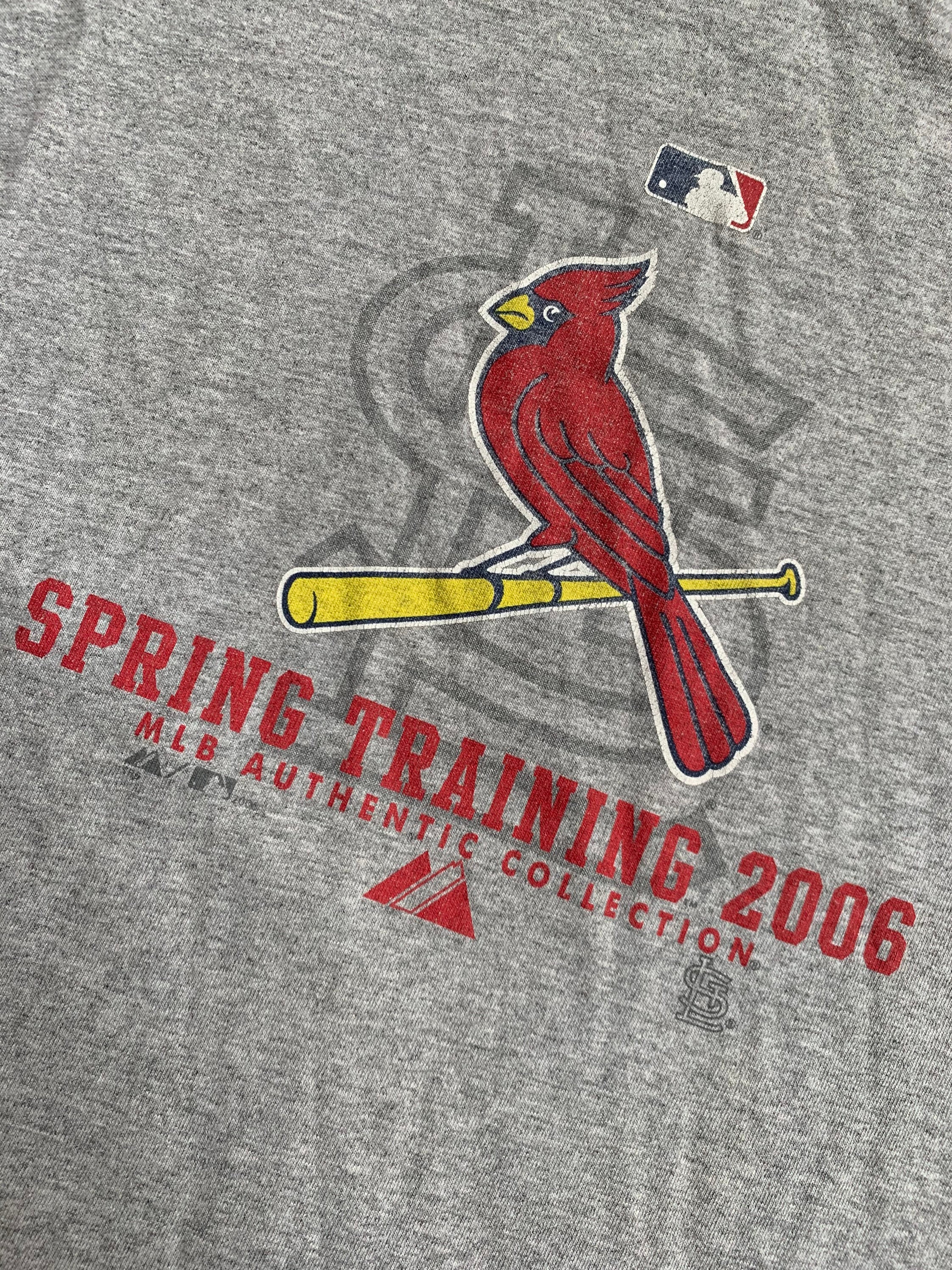 2006 St Louis Cardinals Spring Training T Shirt Nice Fade Size Large