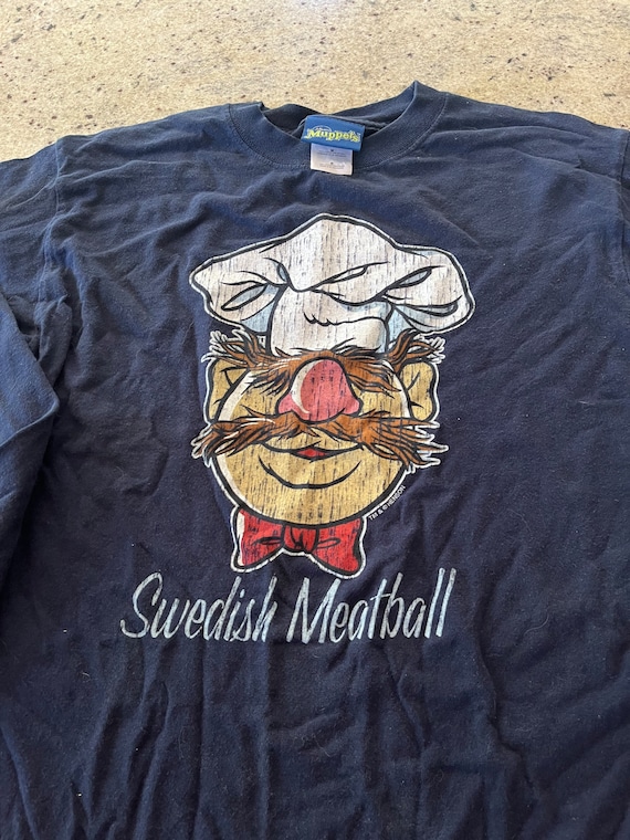 Vintage Muppets Swedish Meatball Character T Shirt