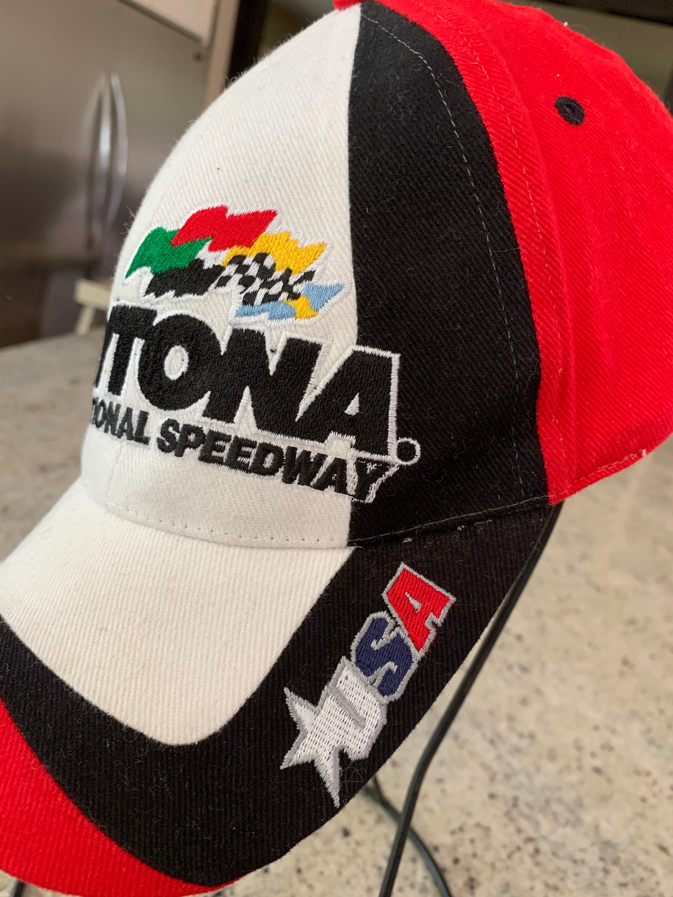 90sy2k 海外企業 DAYTONA イベント vintage OLD CAP Vintage 90's Daytona 500 NASCAR Logo Athletic Splash Hat
