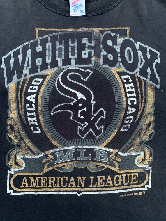 Vintage 1992 Chicago White Sox T Shirt Size XL Qu… - image 1