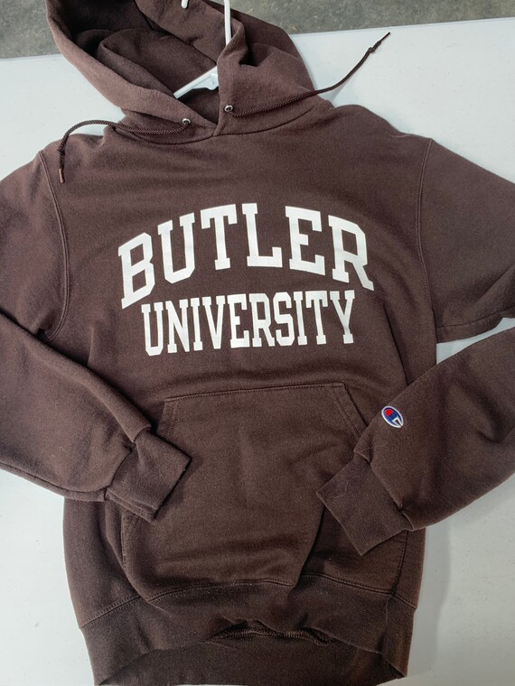Vintage Champion Brand Butler University Hoodie Sudadera Tamano PEQUENO EUC Etsy Mexico