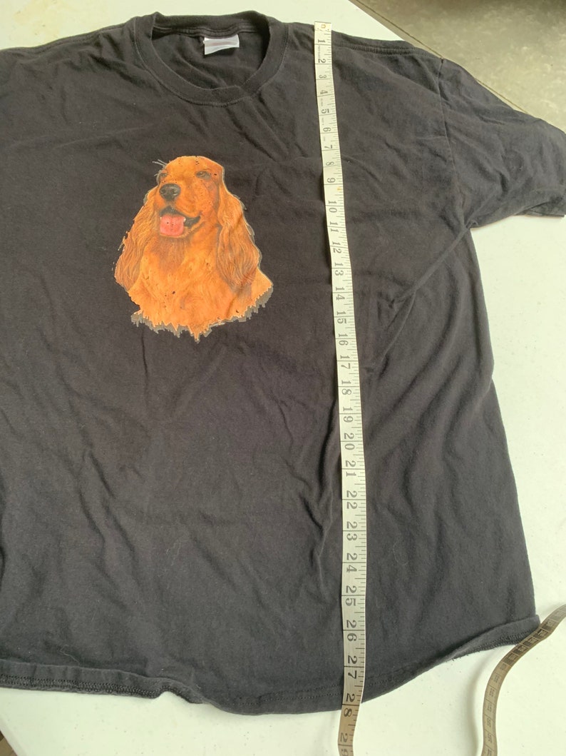 Vintage Cocker Spaniel T Shirt Size XL