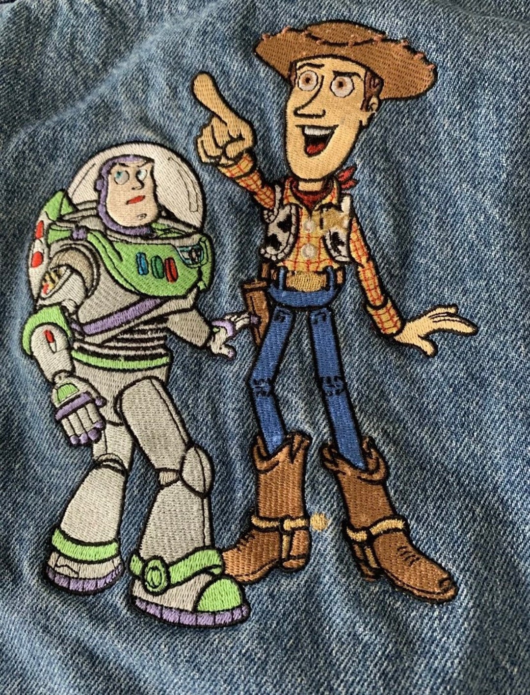 希少ヴィンテージ 1995年 ディズニー トイストーリー 映画 デニム