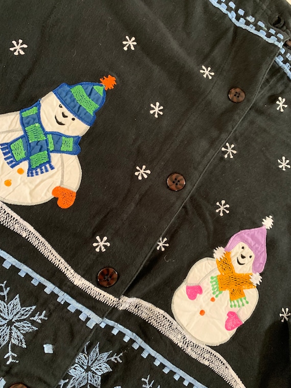 Vintage Michael Simon New York Designer Snowman C… - image 8