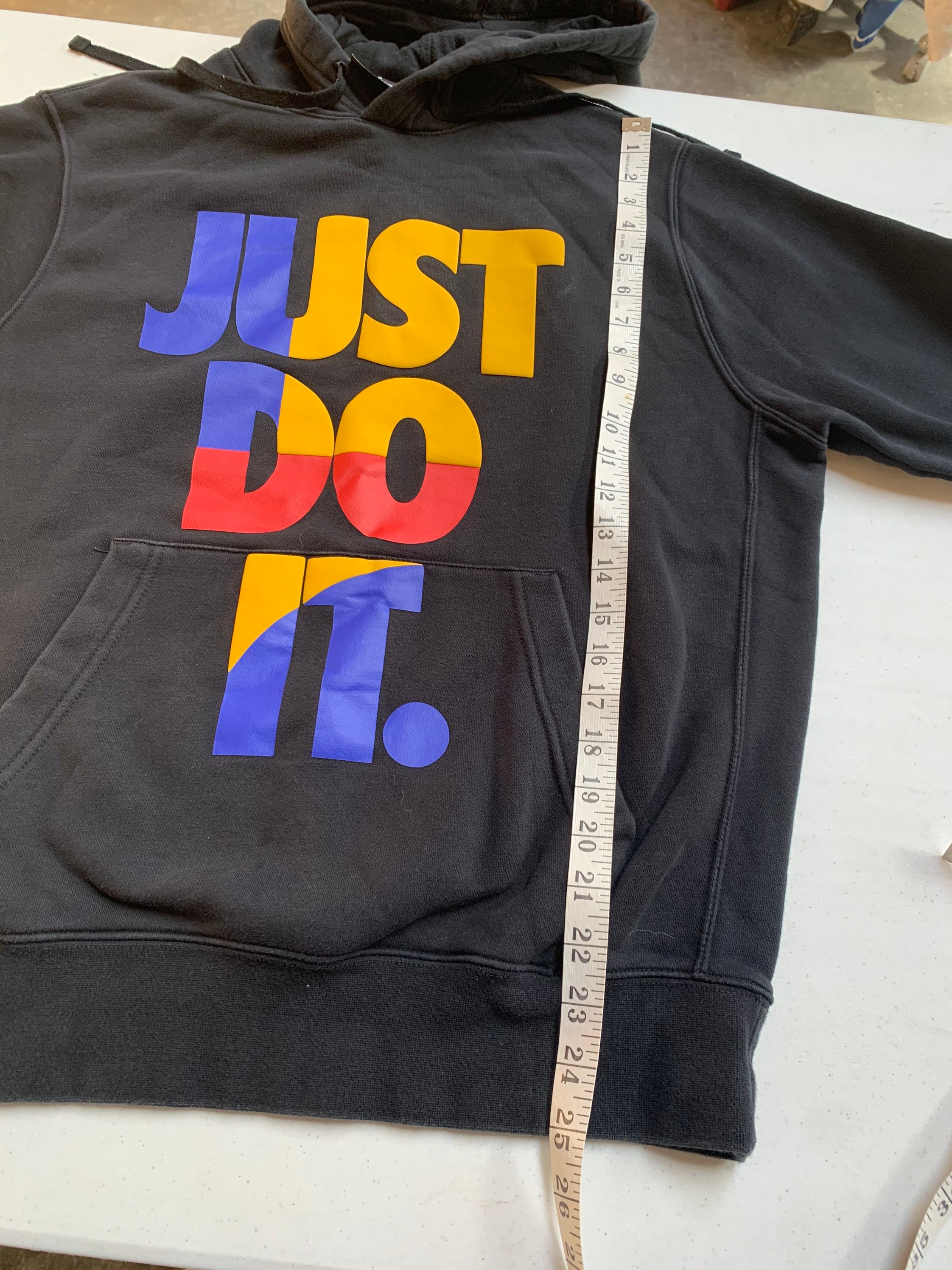 mens nike just do it sweatshirt