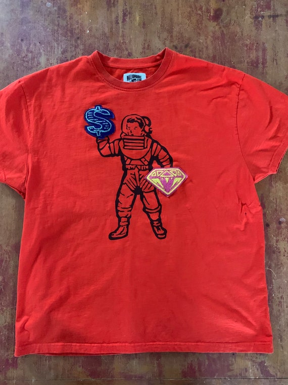 Billionaire Boys Club BBC Astronaut Diamond Dollar Sign Tee Shirt