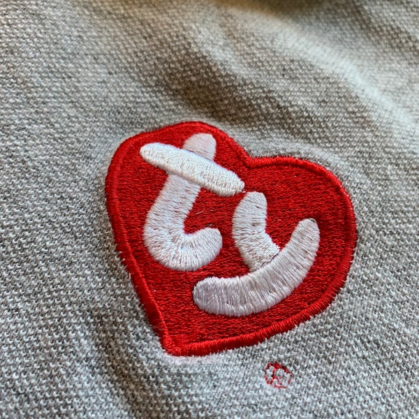 Vintage Ty Beanie Baby Polo Shirt Size XL Quality Embroidered Logo