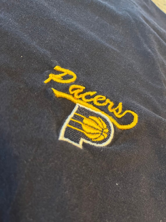 Vintage Indiana Pacers Sleeveless Muscle Shirt Si… - image 4