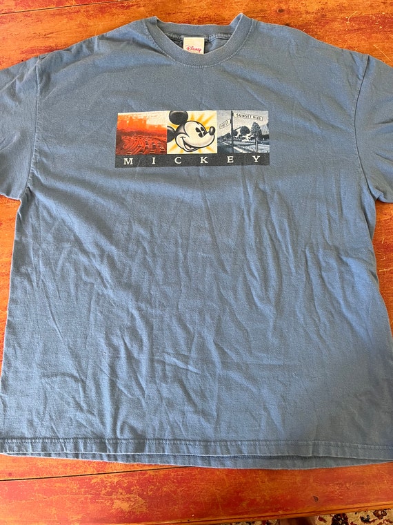 Vintage Mickey Mouse Hollywood Sunset Blvd T Shirt