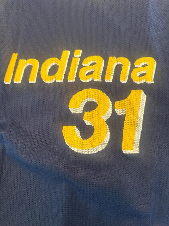 Vintage 90s Indiana Pacers Reggie Miller Champion Brand Jersey