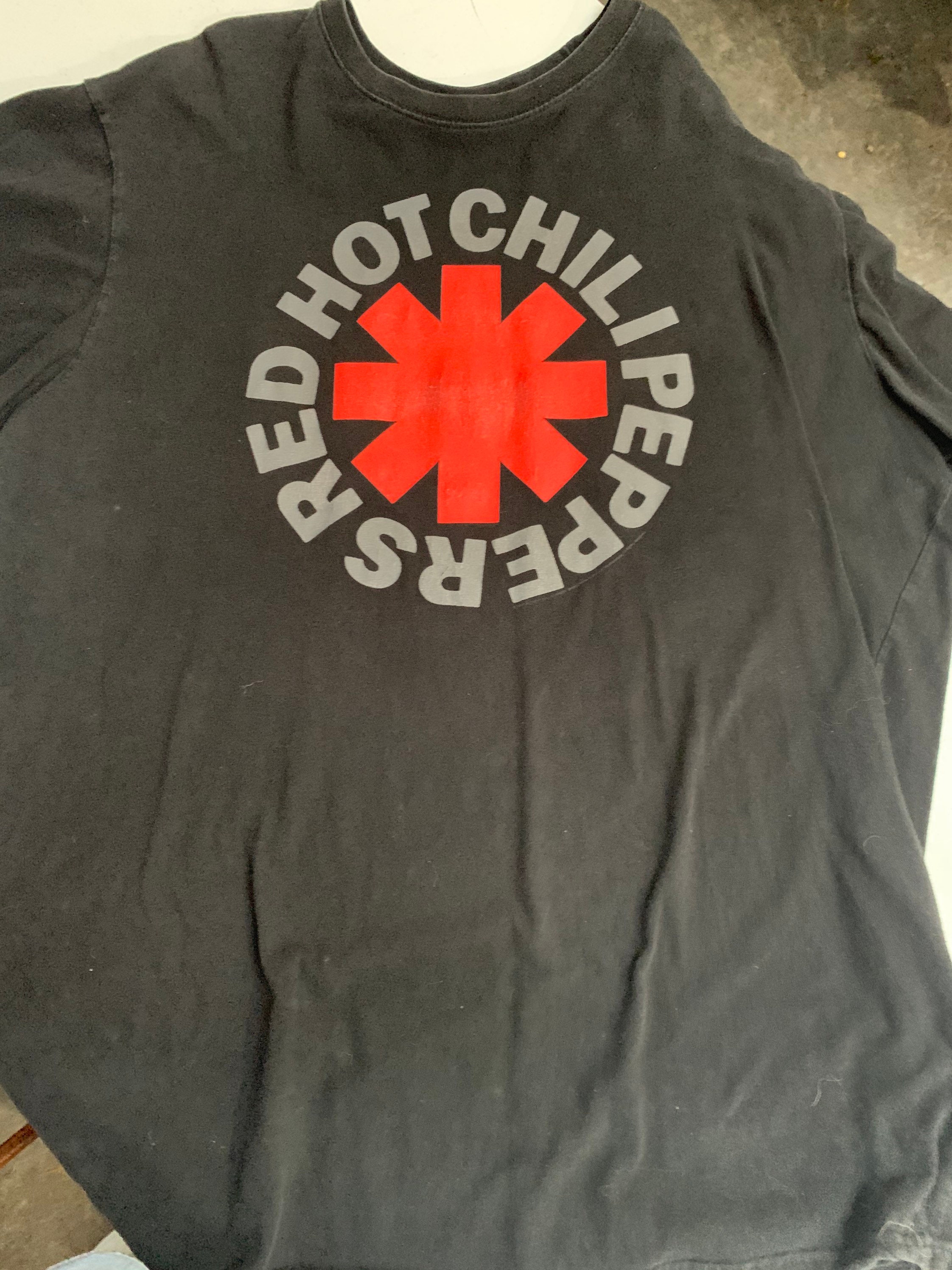 Red Hot Chili Peppers T Shirt Size 2XLT XXL Tall Classic Black - Etsy